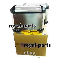 ADVENTURE PANNIER PAIR SILVER & RAIL Fit For Royal Enfield New Himalayan 450