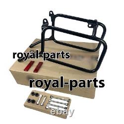 ADVENTURE PANNIER PAIR SILVER & RAIL Fit For Royal Enfield New Himalayan 450