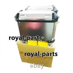 ADVENTURE PANNIER PAIR SILVER & RAIL Fit For Royal Enfield New Himalayan 450