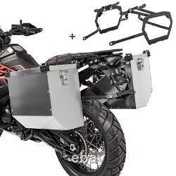 Aluminium Cases for KTM 1050 Adventure 15-16 Atlas 2x40l pannier holder