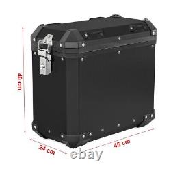 Aluminium Panniers Set + Top Box for KTM 1090 / 1190 Adventure/ R GX38 black