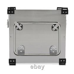 Aluminium Panniers Set + Top Box for KTM 390 Adventure NX55 silver