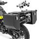 Aluminium Panniers Set For Ktm 790 Adventure / R Side Cases At36 Black