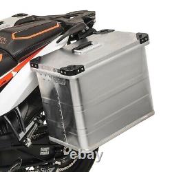 Aluminium pannier set Gobi 34-45l for KTM 990 Adventure/ R/S + kit for rack