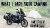 Gear Up For Adventure What S In My Panniers How I Pack To Stay Comfortable When Moto Camping