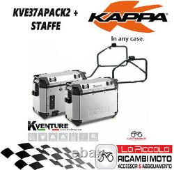 KTM 1050 Adventure 2015 2016 KAPPA Trunks KVE37APACK2 + Brackets KLR7706