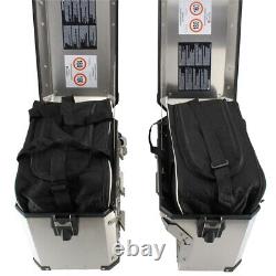 Pannier Liner Inner Luggage Bags For BMW F850GS ADVENTURE ALUMINIUM Pair Bike