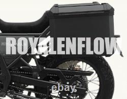 Royal Enfield Both Side Black Adventure Panniers Boxes for HIMALAYAN Exp Ship
