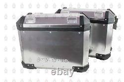 Royal Enfield Himalayan 450 Silver Adventure Pannier Box With Rail Pair