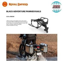 Royal Enfield Himalayan /scram 411 Black Adventure Panniers With Complete Rails