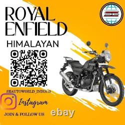 Royal Enfield Scram 411/ Himalayan Black Adventure Rails & Pannier Combo Kit