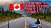 5 Choses à Savoir Lorsque Vous Venez Au Canada Pour Faire De La Moto Ou Du Camping à Moto