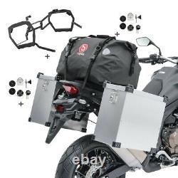 Ensemble de sacoches en aluminium pour KTM 790 Adventure / R 19-21 Namib75 + sac de queue