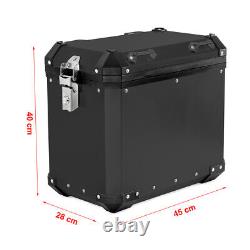 Ensemble de valises en aluminium + Top Box pour KTM 890 Adventure / R GX38-45 noir