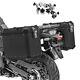 Ensemble De Valises En Aluminium Pour Bmw F 800 Gs / Adventure - Coffres Latéraux Gx45 Noirs.