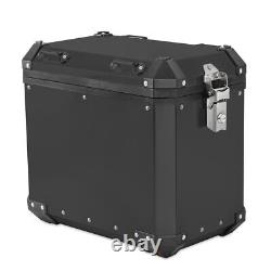 Ensemble de valises en aluminium pour BMW F 800 GS / Adventure - Coffres latéraux GX45 noirs.