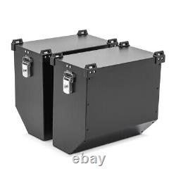 Ensemble de valises en aluminium pour KTM 390 Adventure Side Cases AT36 noir
