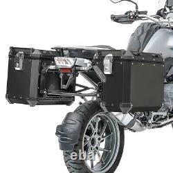 Ensemble de valises en aluminium + support pour Honda Africa Twin Adventure Sports 1100 ADX90B