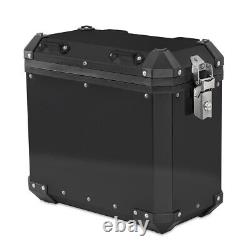 Ensemble de valises en aluminium + top case pour KTM 390 Adventure GX38 noir