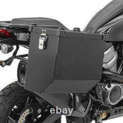 Pannier en aluminium pour BMW R 1150 GS / Aventure Coffre latéral Atlas 41L noir