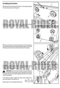 Sacoche Royal Enfield Adventure Silver pour Himalaya & Scram avec huile