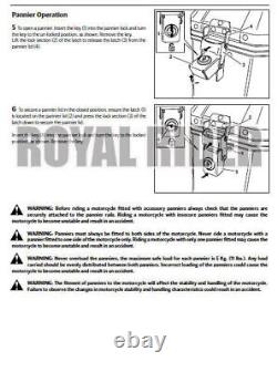 Sacs de voyage Royal Enfield en argent pour HIMALAYAN & SCRAM - FILTRE À HUILE GRATUIT