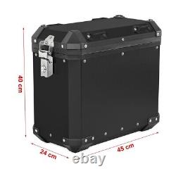 Set de valises latérales en aluminium pour KTM 990 Adventure/R/S, étuis latéraux GX-38-45 noirs.