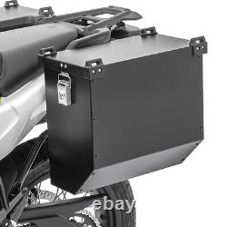 Top case en aluminium pour BMW R 1200 GS / Aventure Side Case Atlas 36L noir