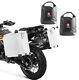 Valises En Aluminium + Sacs Intérieurs Pour Ktm 1050 Adventure / 125 Duke Nb 2x 40l